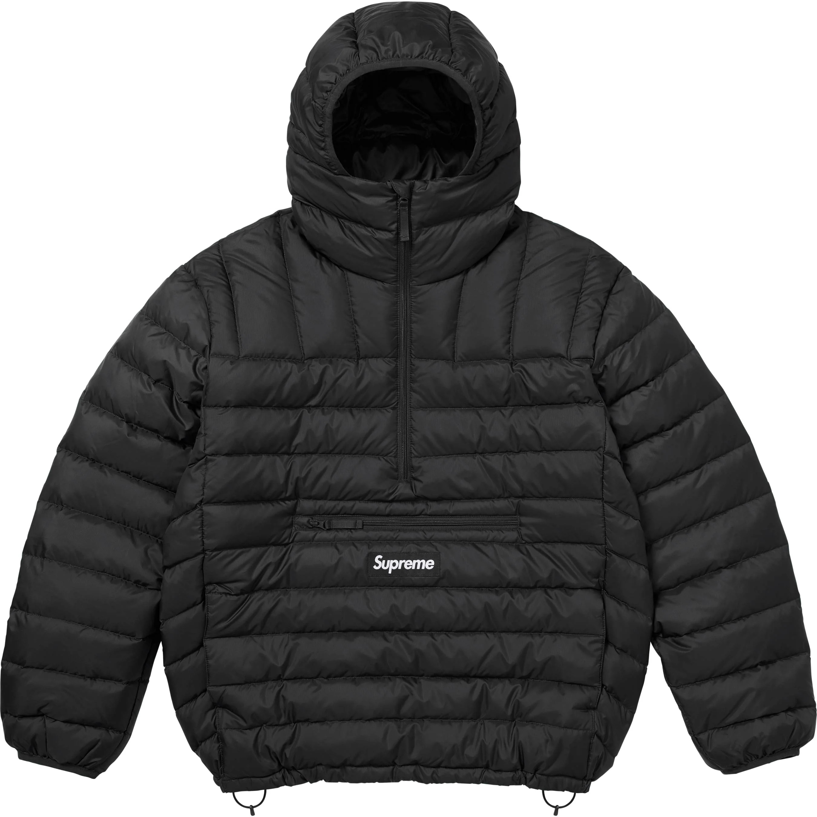 Micro Down Half Zip Hooded Pullover view 8
